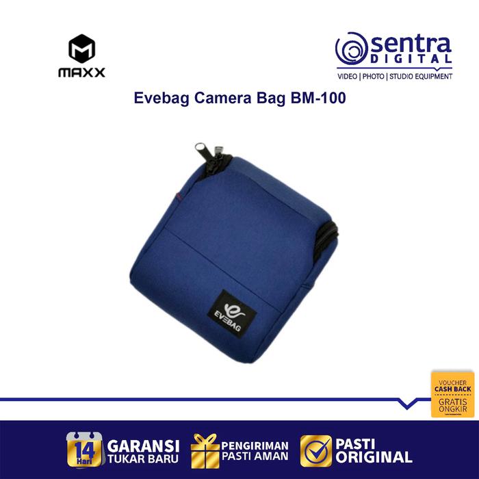 Gambar Evebag BM-100 Camera Sling Bag - Blue dari Sentra Digital undefined Tokopedia