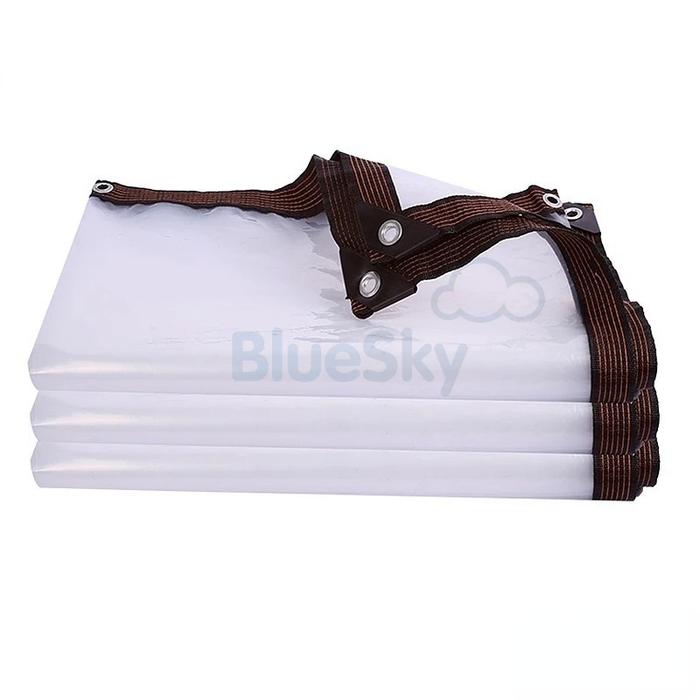 Gambar Terpal plastik bening /plastik UV green house sun shade transparan - 2m*2m dari BLUE SKY PRO undefined Tokopedia