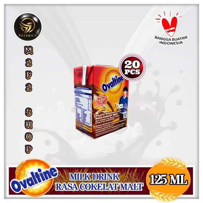 Gambar Terlaris Ovaltine Milk Kotak UHT Chocolate Malt | Susu Cokelat 125 ml dari Cahaya Mulyo undefined Tokopedia
