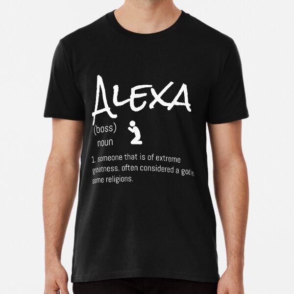 T-shirt Alexa Alexa Definition Funny Alexa D Kaos Baju 42835