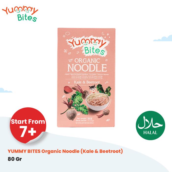 Gambar YUMMY BITES ORGANIC BABY NOODLE 80GR - KALE dari christelle baby shop undefined Tokopedia