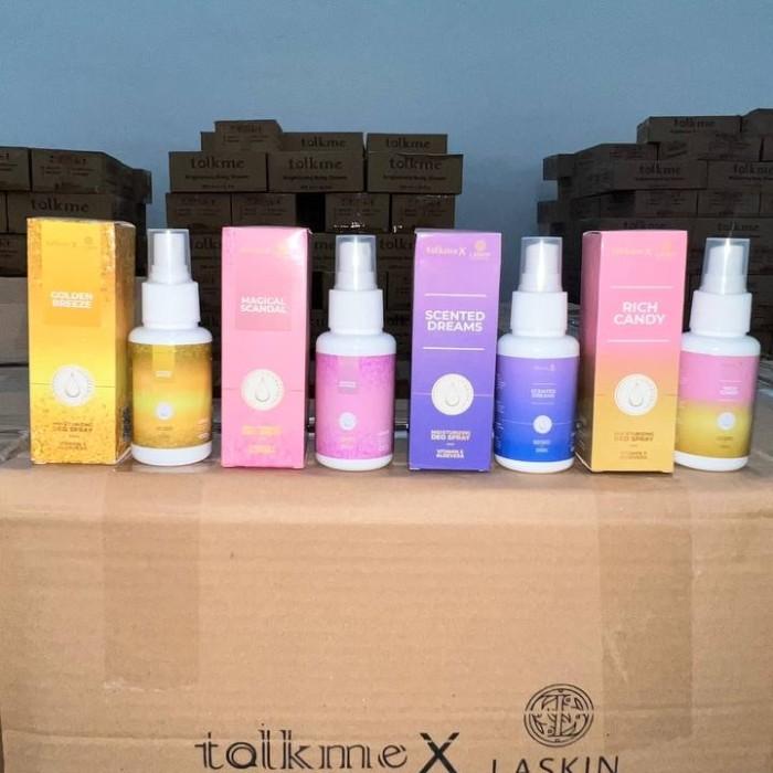 Gambar TALKME deo spray 60 ML deo tawas cair deodorant spray anti bau badan - MAGICAL SCANDAL, 60 ML dari Ju shop undefined Tokopedia