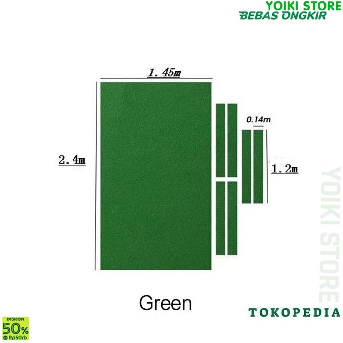 Gambar Y.S Kain Laken Billiard 7 ft Bilyard Laken Kain Karpet Meja Billiard - green dari YOIKI JKTSTORE undefined Tokopedia