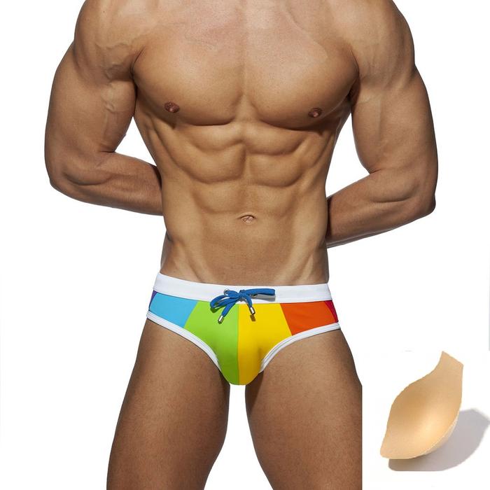 Gambar Swimwear Pria + Removable Pad ADS283P Swimming Trunk Celana RenangPria - M dari ID7STORE undefined Tokopedia