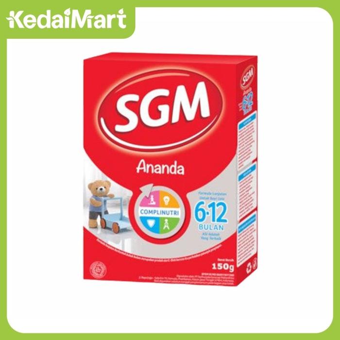 Gambar Susu SGM Ananda 2 150 Gram dari KedaiMart undefined Tokopedia