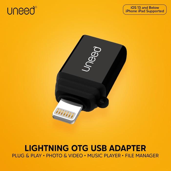 Jual UAT03Ai-UNEED Lightning OTG USB Adapter Converter iPhone iPad