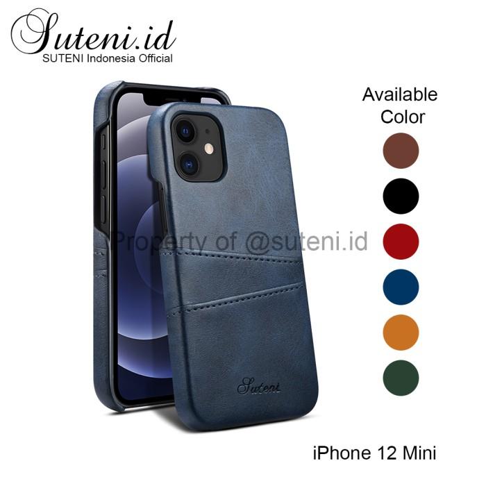 Gambar Leather Case iPhone 12 Mini / 12 Pro Max Card Slot Holder Casing Kulit - Hitam, 12 Pro Max dari Fiorente Stuff undefined Tokopedia