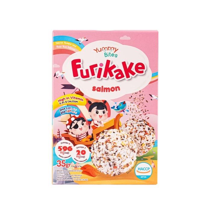 Gambar Yummy Bites Furikake 35gr - Toping Rumput Laut - Salmon dari Baby Wise Surabaya undefined Tokopedia