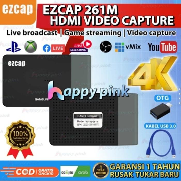 Gambar Ez Cap 261M Usb 3.0 Hdmi Video Game Capture Card Hd 1080P 60Fps Live dari Lovita_Store25 undefined Tokopedia