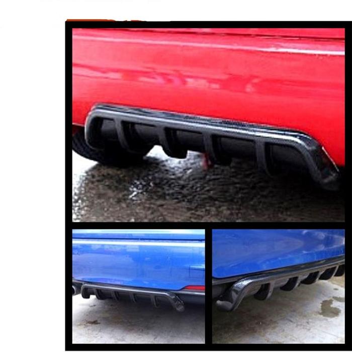 Gambar 1x Universal Gloss black Bumper Lip Rear Bounding Automotive Spoiler dari Likinstore29 undefined Tokopedia