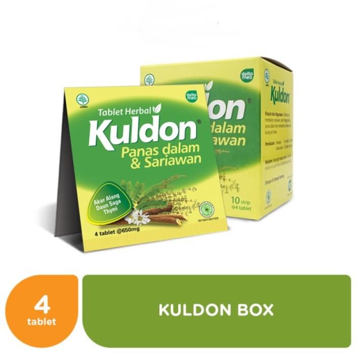 Gambar [ORIGINAL] KULDON SARIAWAN 1 BOX 10 STRIP @ 4 TABLET .READY dari Kedai Salam undefined Tokopedia