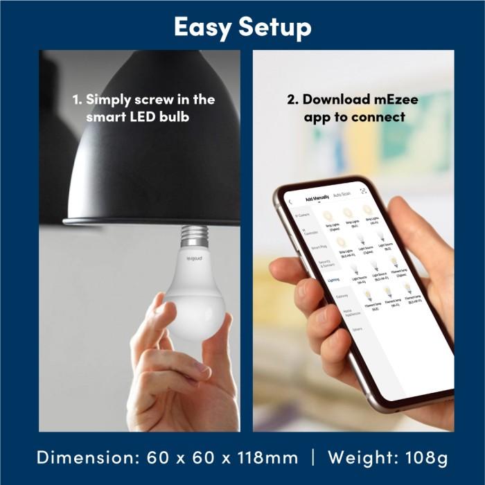 Gambar Prolink Smart Home Light Bulb 9W x4 LED RGBWW Bohlam Wifi IoT Wireless dari WIN-GROUP undefined Tokopedia