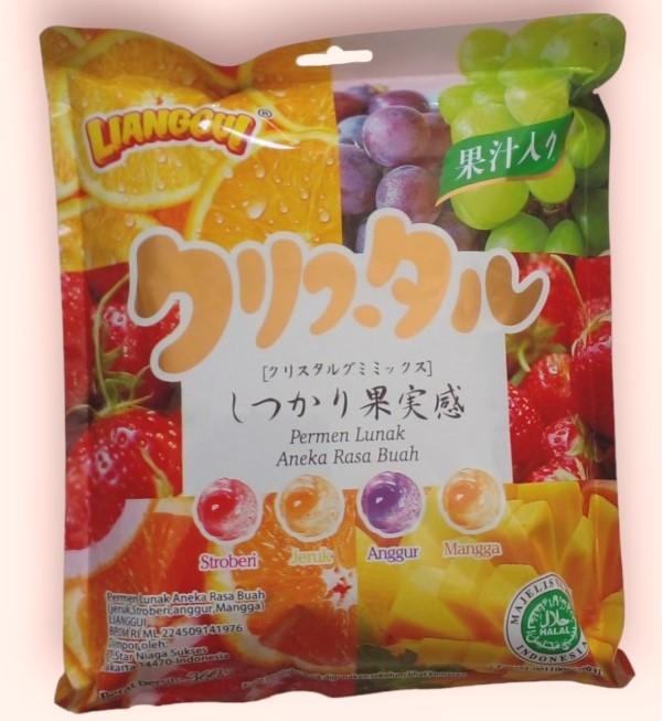 Gambar LIANGGUI Fruit Gummy | Permen Lunak Aneka Rasa Buah | 360 180 gram - 108gr dari Toserba IDN undefined 4 Tokopedia