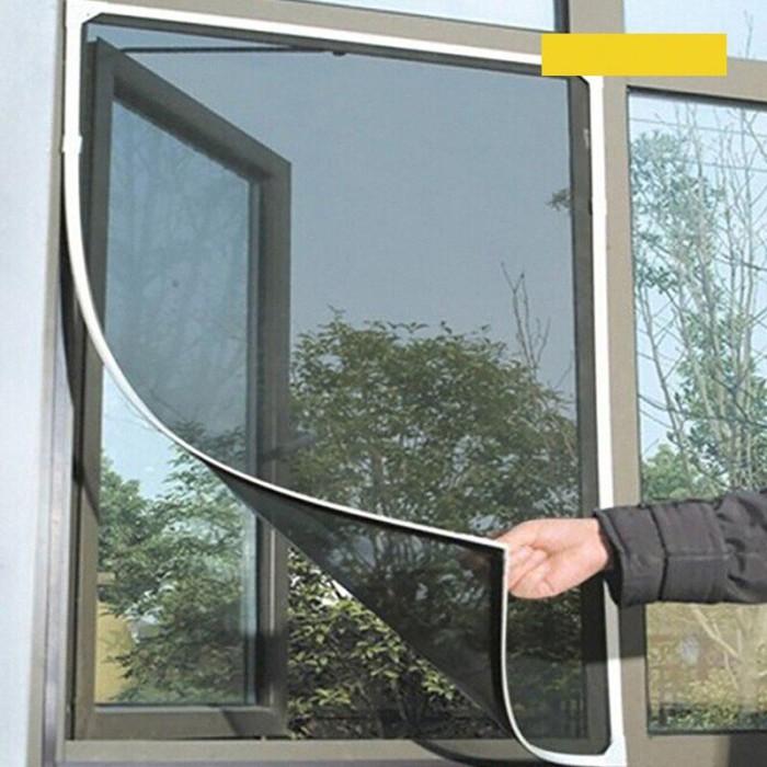 Gambar Gorden Jaring Anti Nyamuk Window Net Mesh Curtain 130x150cm - dari Kyshey Store undefined Tokopedia
