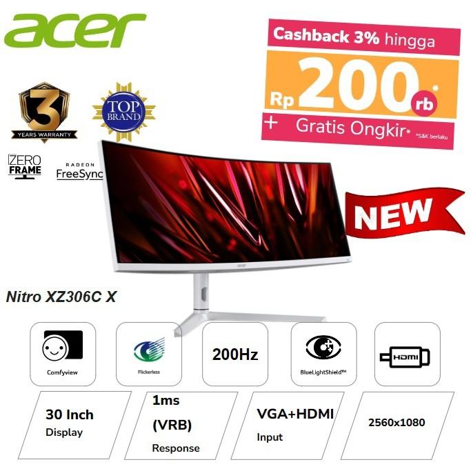 acer Nitro XZ306CX wmiiiphx ゲーミング モニター