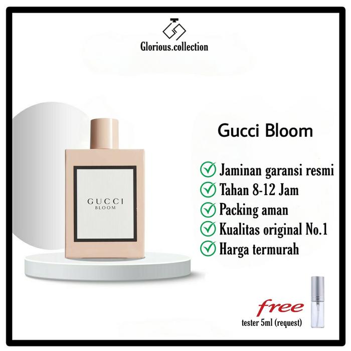 Gucci Bloom Edp Parfum Wanita 100 Ml Original Singapore Bisa Cod