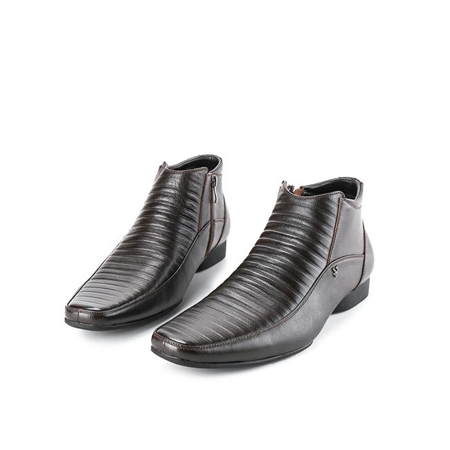 Gambar Playboy Sepatu Sneakers Pria Jeviera ( Boots ) In Brown PH3550BR - 40, Cokelat dari Playboy Official Store Kota Tangerang Tokopedia