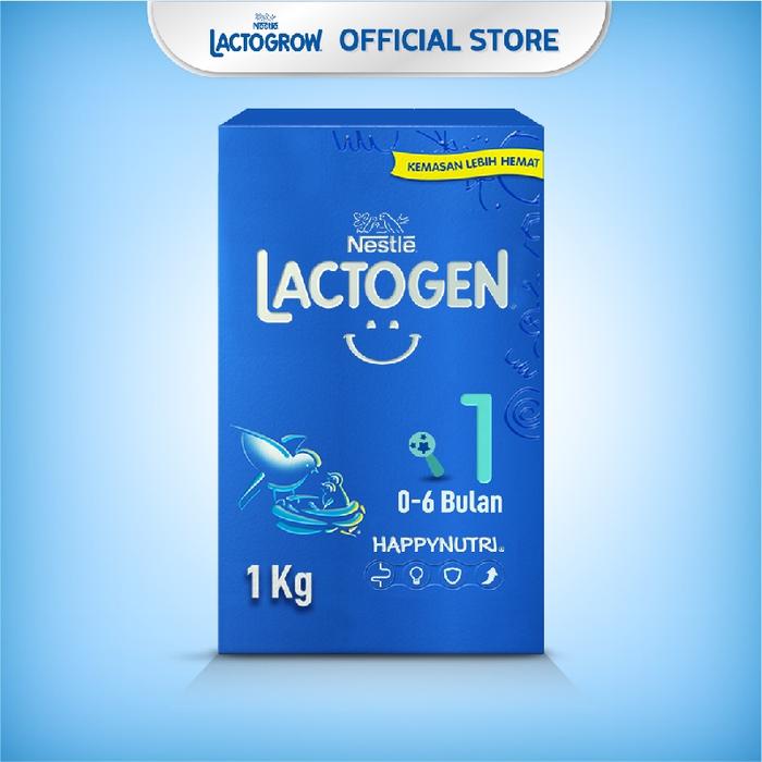 Gambar [TERBEST] Nestle Lactogen 1 Susu Formula 0-6 Bulan Box 1 kg dari rammona556 undefined Tokopedia