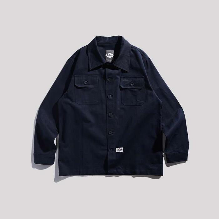 Gambar Lee Cooper Long Shirt Fatigue Blue - M dari Lee Cooper undefined Tokopedia