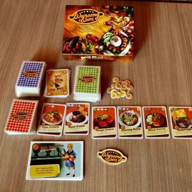 Gambar Waroong wars board gameWaroong wars board game dari FP Grabit undefined Tokopedia