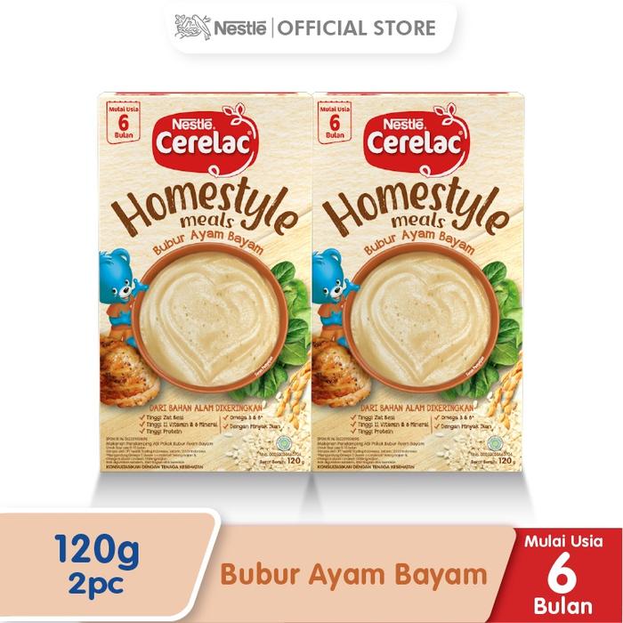 Gambar \NEW/ Nestle Cerelac Nestlé CERELAC HOMESTYLE Bubur Bayi Rasa Ayam dari rakipanda undefined Tokopedia