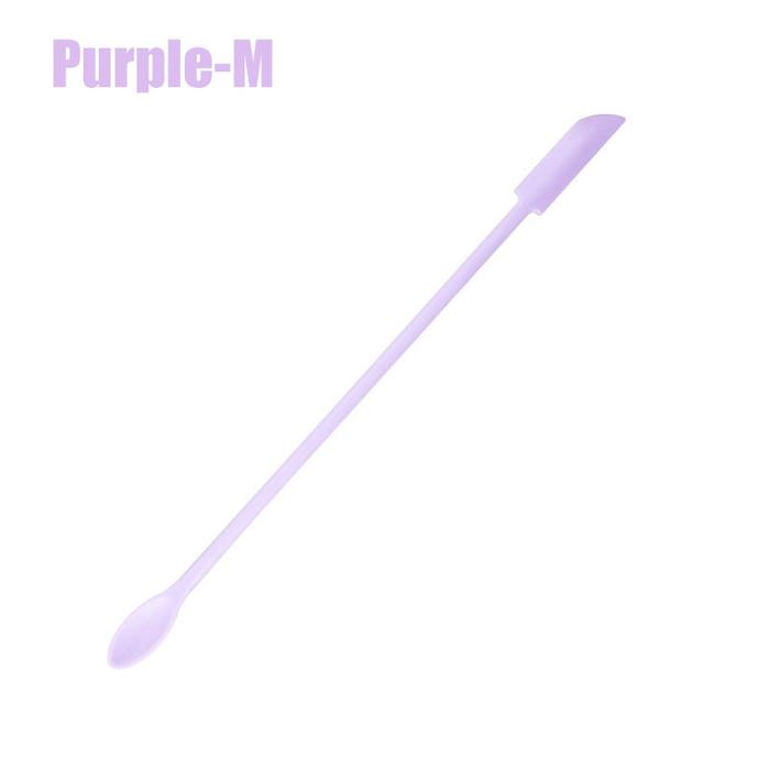 Gambar Spatula Sendok Kecil Masker Selai Krim Butter Jam Spoon Bahan Silikon - M-Purple dari IDT4 undefined Tokopedia