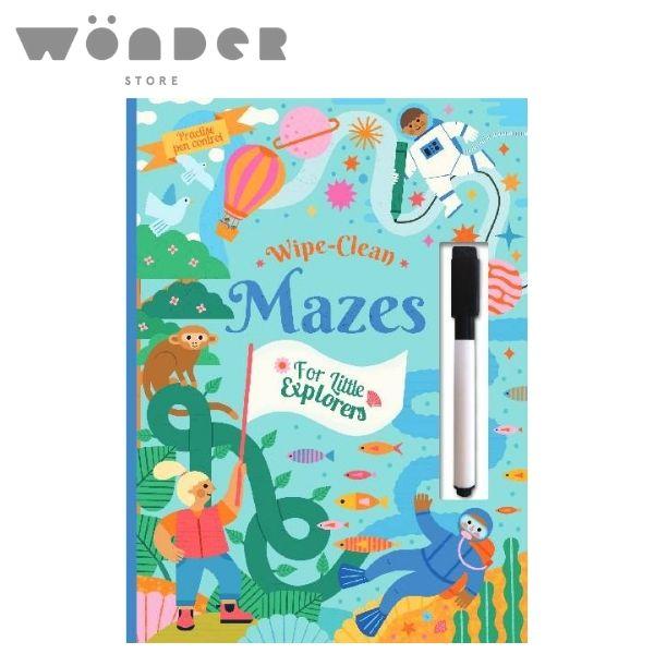 Gambar Buku Import Activity Wipe-Clean Books - Mazes dari Kikkerland Indonesia undefined Tokopedia