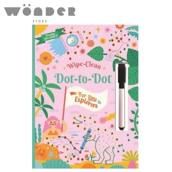 Gambar Buku Import Activity Wipe-Clean Books - Dot-To-Dot dari Kikkerland Indonesia undefined Tokopedia