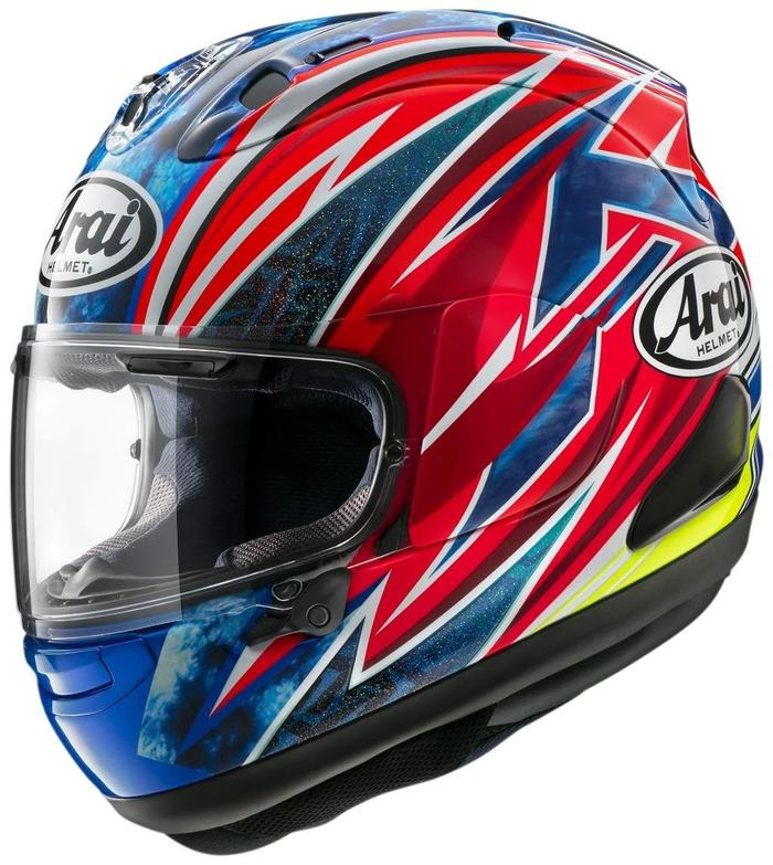 Gambar Arai SNI RX7X OGURA Helm Full Face Original - Blue Red - L dari Arai Indonesia undefined Tokopedia