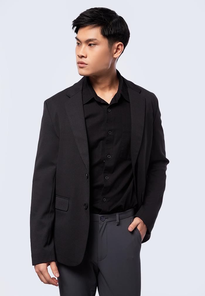 Gambar Executive Slim Fit Formal Suit 1-BZICRO223J178 Black - Black, M dari Executive Indonesia undefined Tokopedia