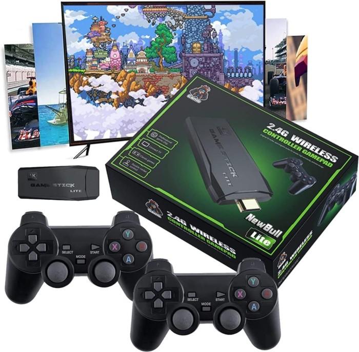 Gambar Termurah Konsol Video Game 2.4G, Pengontrol Nirkabel Ganda 4K 10000 + dari AK Tabernam undefined Tokopedia