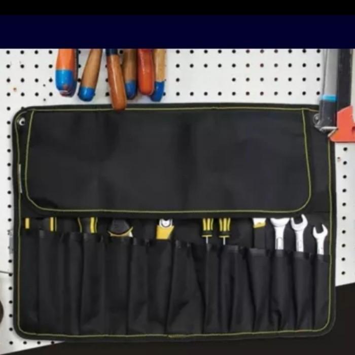 Gambar Tas Obeng Roll Tempat Alat-Alat Perkakas Tukang Mekanik/ Hand Tools - Hitam dari CV lius undefined Tokopedia