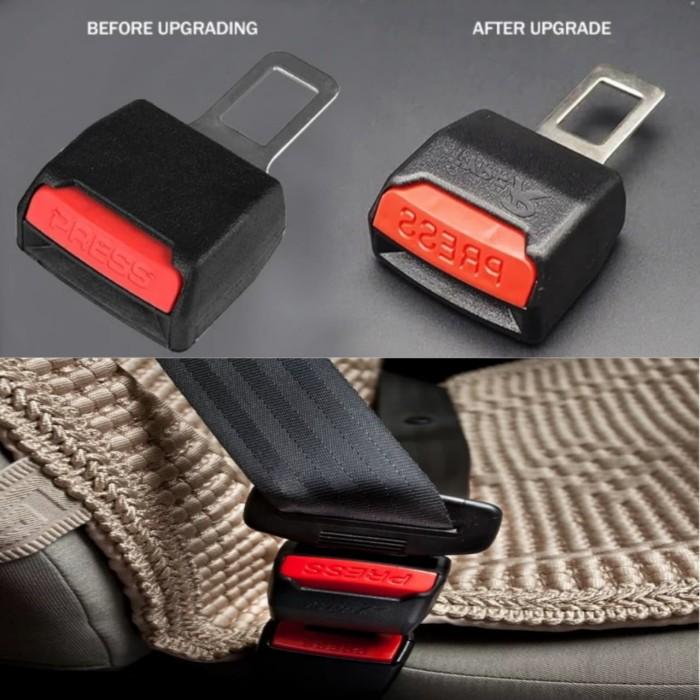 Gambar seat belt buckle kepala extender sambungan alarm sabuk pengaman mobil dari laniker_food undefined Tokopedia