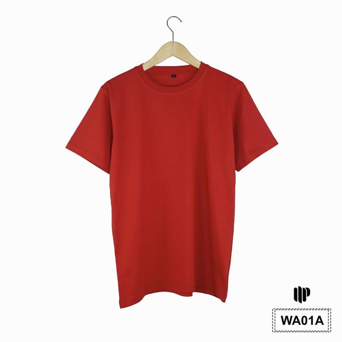 Gambar Madia Kaos Polos Dewasa Unisex Lengan Pendek Earth Tone Colour - WA01 - Brick Red, S dari Madiaproject undefined Tokopedia
