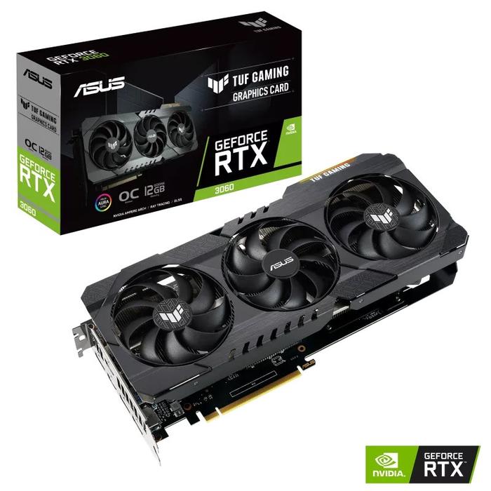 Jual ASUS TUF Gaming GeForce RTX 3060 12GB OC Edition V2 Kab