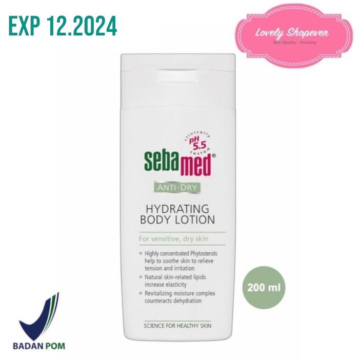 Sebamed Anti-dry Hydrating Body Lotion 200 Ml 200ml Kulit Kering Murah