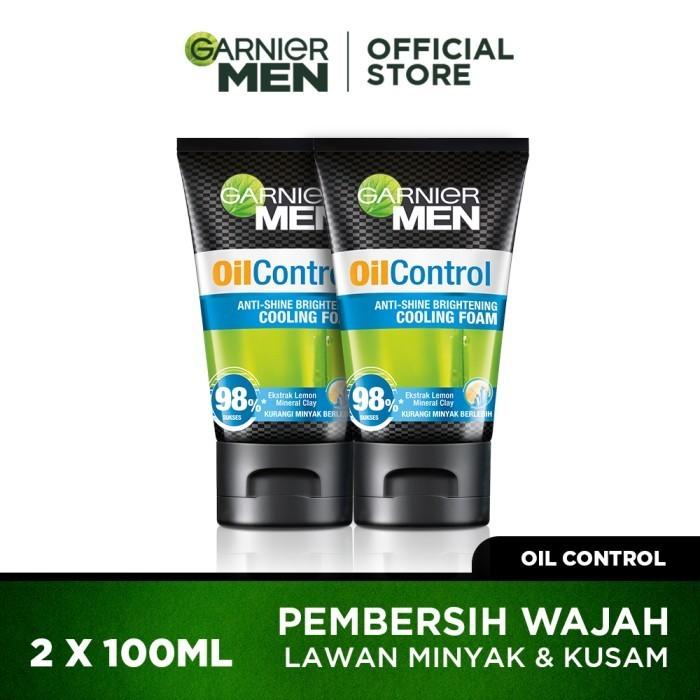 Jual Garnier Men Oil Control Cooling Foam 100ml Twinpack Kab