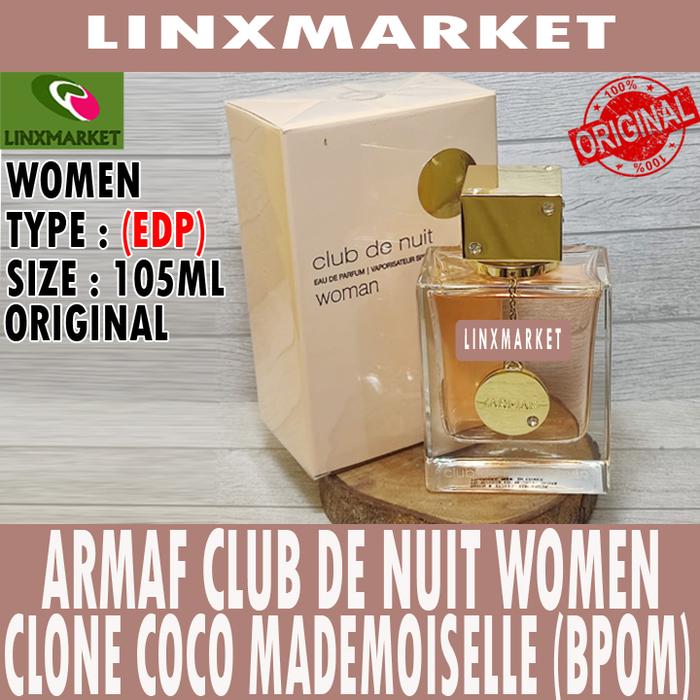 Jual ARMAF CLUB DE NUIT WOMEN WOMAN 105ML EDP -CLONE COCO