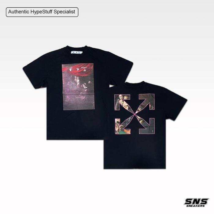 Gambar Off White Caravagio Red Black Tee - S dari SNS Sneakers Store undefined Tokopedia