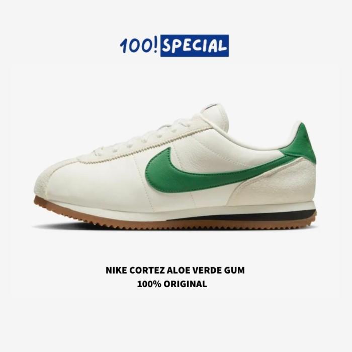 Gambar Sepatu Nike Cortez Aloe Verda Gum BNIB Original - 40 dari 2trusted Bandung undefined Tokopedia