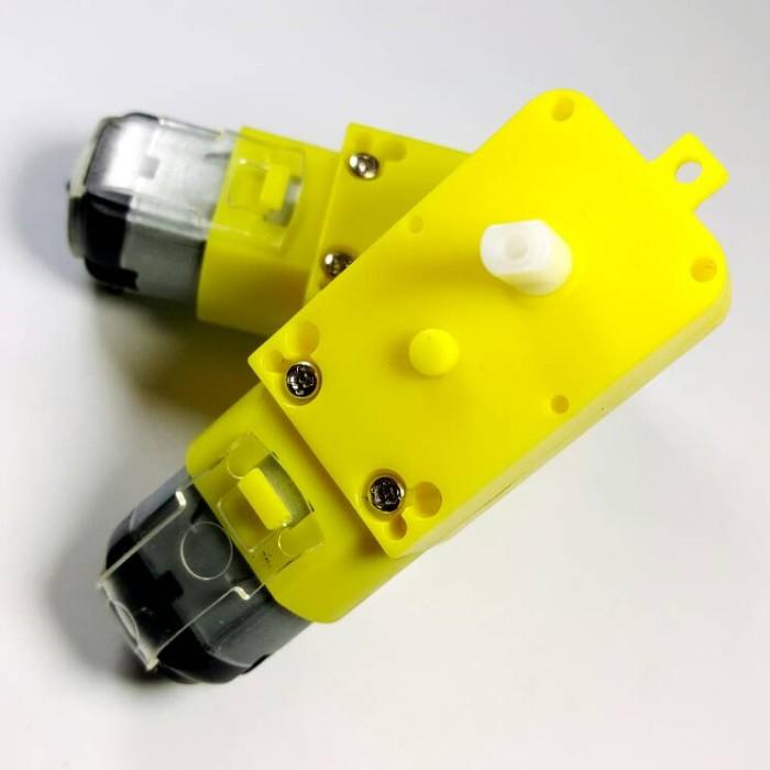 Gambar sk05 smart car gear box gearbox arduino tt dc motor 1:120 smartcar dari Suka Tools undefined Tokopedia