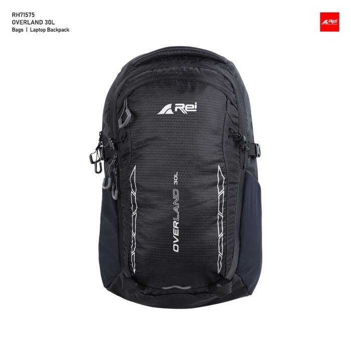Gambar Tas Ransel Pria Rei Overland 30 Liter Daypack Laptop Arei Outdoorgear - Hitam dari Arei Official Banten undefined Tokopedia