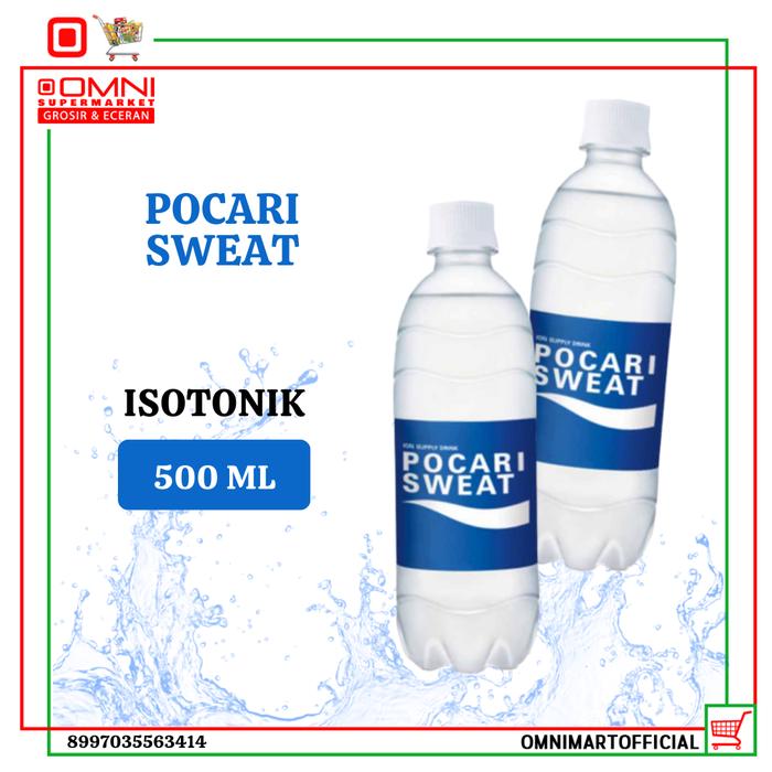 Gambar Pocari Sweat Isotonik Penambah Ion Botol 500 Ml dari Omni Supermarket undefined Tokopedia