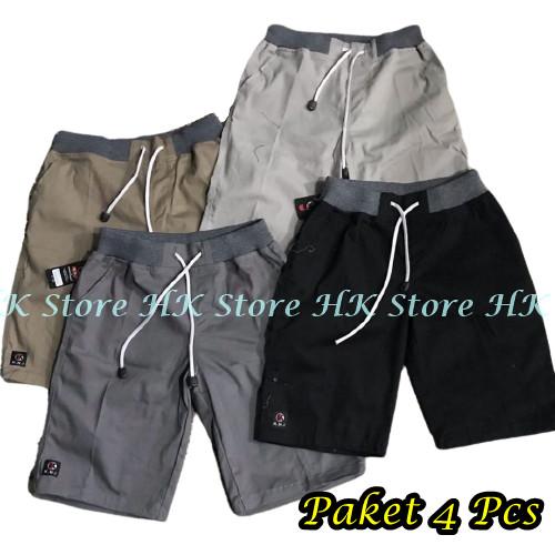 Gambar Paket 4 Pcs Celana Pendek Pria Santai Chino Premium Distro Surfing dari Adhikari32103 undefined Tokopedia