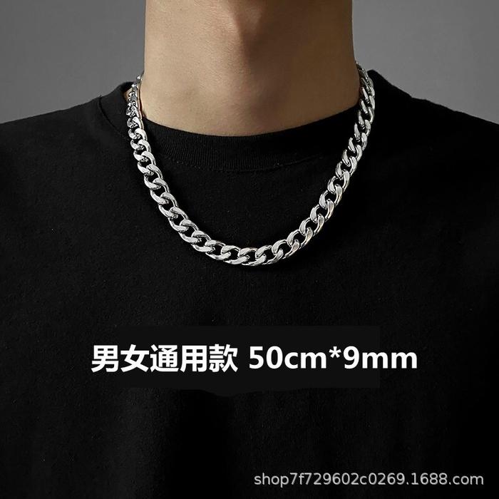 Gambar Nk Rantai Kalung Rantai Eropa Dan Amerika Baja Titanium Kuba Untuk dari cadmium mart undefined Tokopedia