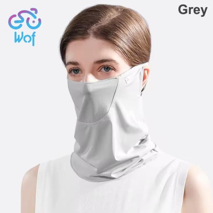 Gambar X-TIGER DPMZ-320 Face Mask Masker Wajah Scarf AntiUV Sepeda Motor Bike - Grey dari Wof Premium undefined Tokopedia