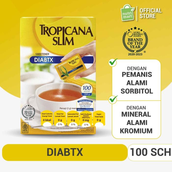 Gambar Tropicana Slim Sweetener DIABTX (100 Sachet) New-(*°▽°*) dari nurubcupu undefined Tokopedia