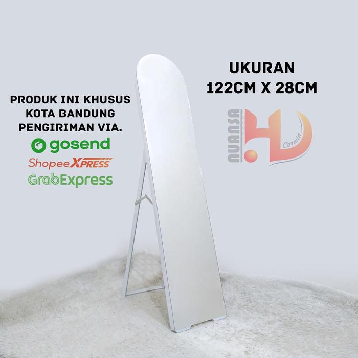 Gambar STANDING MIRROR FULL BODY OVAL TERBARU KHUSUS KOTA BANDUNG Berkualitas dari gea store-01 undefined Tokopedia