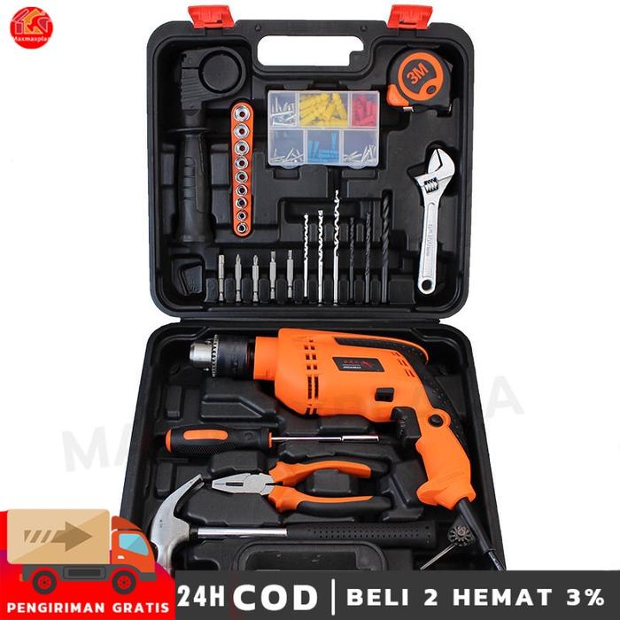 Gambar Hand Toolset Tool Kit Set Toolkit Toolbox Tool Set Tool Box 093-2 dari arghashopid undefined Tokopedia