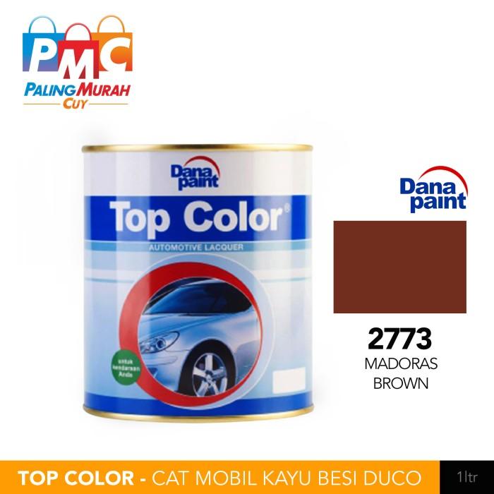 Gambar TOP COLOR 2773 Madoras Brown - Cat Mobil Kayu Besi Duco - 35ml dari palingmurahcuy undefined Tokopedia